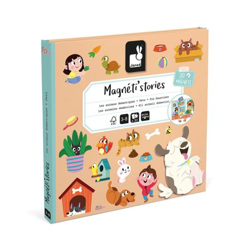 Magnéti'stories JANOD livre magnétique magasin de jouets à st pierre 97410 LIVRAISON la reunion 974