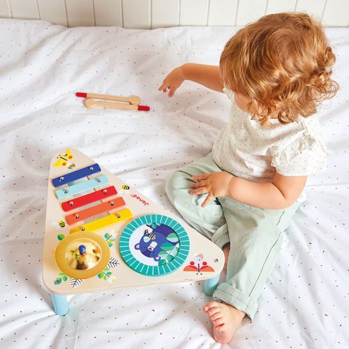 Table musicale GIOIA instrument de musique en bois bébé marque JANOD magasin de jouets en bois à St pierre 97410 livraison LA REUNION 974