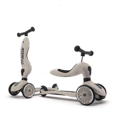 Porteur évolutif trottinette enfant BEIGE SCOOT AND RIDE magasin de jouet à st pierre 97410 livraison la Reunion 974