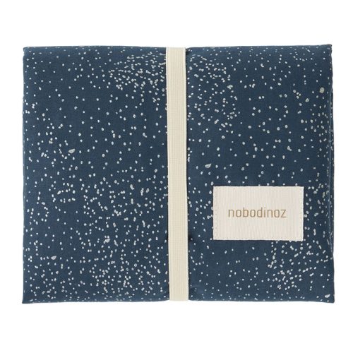 Tapis à langer stories gold bubble night blue NOBODINOZ