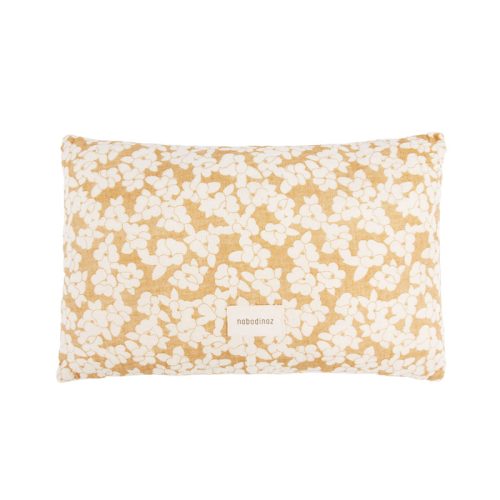 Coussin WABI SABI golden brown sakura revendeur NOBODINOZ à LA REUNION 974