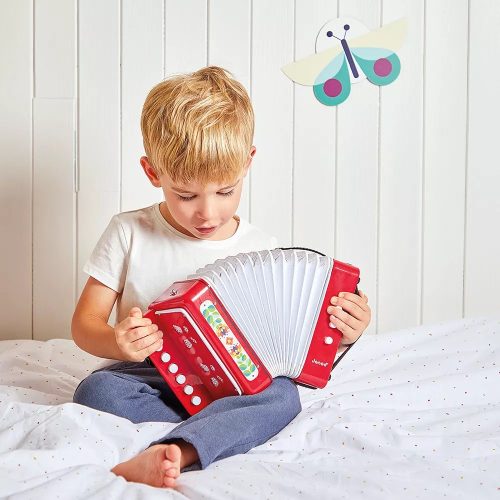 Accordéon GIOIA instrument de musique enfant revendeur janod magasin de jouets en bois à saint pierre livraison LA REUNION 974