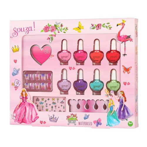 Coffret de vernis princesse maquillage pour enfant boutique de jouets saint pierre reunion testé dermatologiquement 974