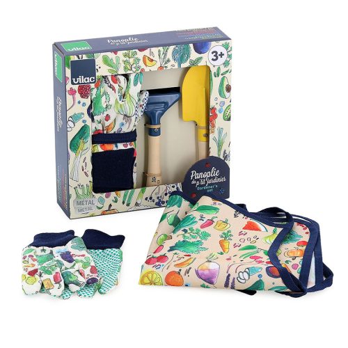 Coffret de jardinage LE PETIT JARDINIER jeu imitation jardinage revendeur VILAC magasin de jouets à st pierre 97410 livraison la réunion 974