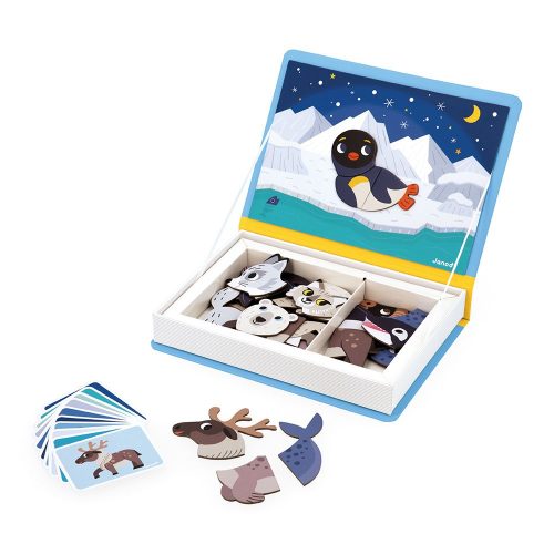 MAGNÉTI'BOOK Animaux polaire jeu éducatif magnétique magasin de jouets à st pierre 97410 livraison la réunion 974