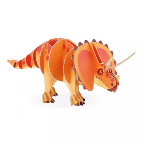 Puzzle en volume 3D TRICERATOPS revendeur officiel JANOD magasin de jouet 974 livraison toute l'ile 97410 St Pierre