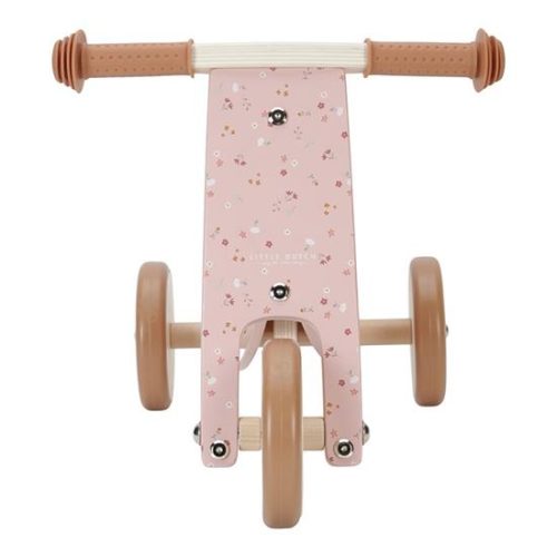 Tricycle en bois LITTLE PINK FLOWERS revendeur officiel LITTLE DUTCH boutique de jouets pour enfants saint pierre 97410 reunion livraison 974