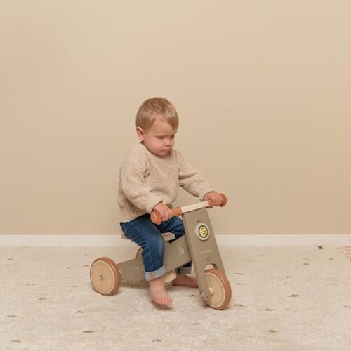 Tricycle en bois OLIVE revendeur officiel LITTLE DUTCH boutique de jouets pour enfants saint pierre 97410 reunion livraison 974