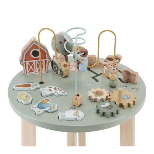 Table d'activité LITTLE FARM jeu éveil bébé revendeur officiel LITTLE DUTCH boutique de jouets pour enfants saint pierre 97410 reunion livraison 974