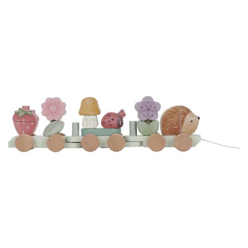 Train en bois avec blocs FAIRY GARDEN boutique de jouet enfant revendeur officiel Little Dutch saint pierre 97410 livraison la reunion 974