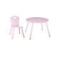 Table et sa chaise ROSE en bois pour jouer dans sa chambre boutique jouet et decoration chambre enfant saint pierre Ile de la reunion 974