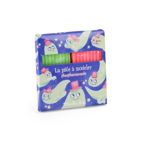 Pâte à modeler phosphorescente loisir créatif enfant boutique jouets saint pierre ile la reunion livraison 974 revendeur officiel MOULIN ROTY