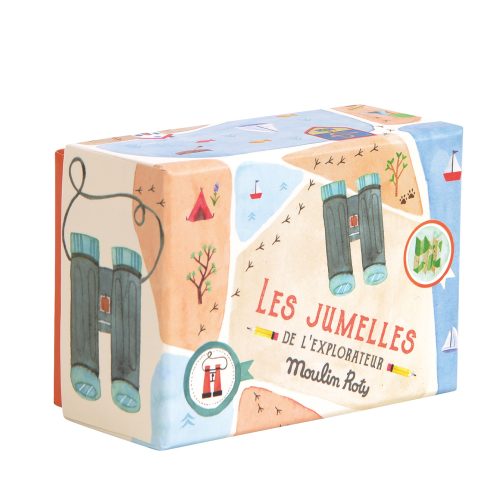 Jumelles LES GRANDS EXPLORATEURS revendeur officiel MOULIN ROTY à la Réunion 974 boutique jouets enfants saint pierre JEU EXTERIEUR