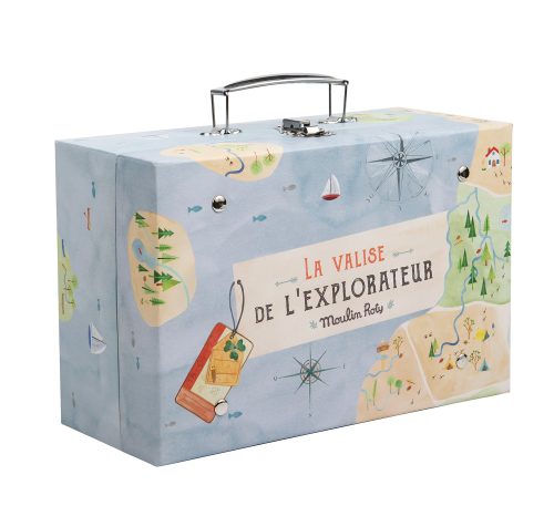 La Valise de l'Explorateur LES GRANDS EXPLORATEURS boutique de jouets saint pierre revendeur officiel moulin roty jouets enfants et découvertes 974