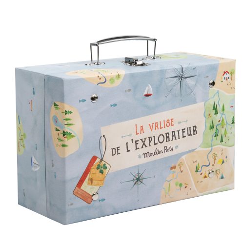 La Valise de l'Explorateur LES GRANDS EXPLORATEURS boutique de jouets saint pierre revendeur officiel moulin roty jouets enfants et découvertes 974