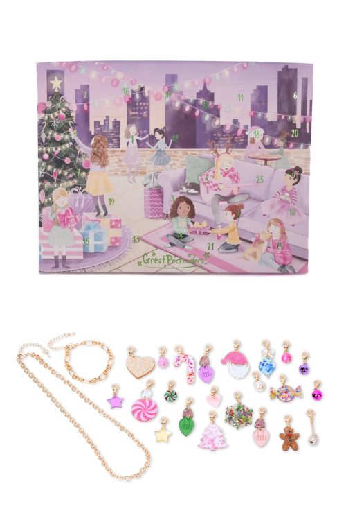 Calendrier de l'Avent Bijoux pour enfat petite fille cadeau de Noel magasin boutique de jouet saint pierre reunion 974