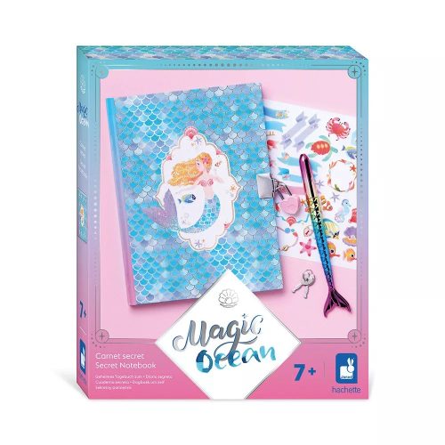 Carnet secret MAGIC OCEAN loisirs créatifs revendeur officiel JANOD magasin de jouets à st pierre 97410 livraison LA REUNION 974