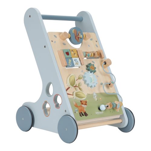 Chariot à blocs de marche FOREST FRIENDS boutique jouets bébé 12 mois saint pierre livraison sur toute l'ile 974