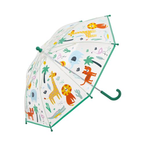 Parapluie transparent Couleurs changeantes boutique pour enfant saint pierre reunion 974 jungle