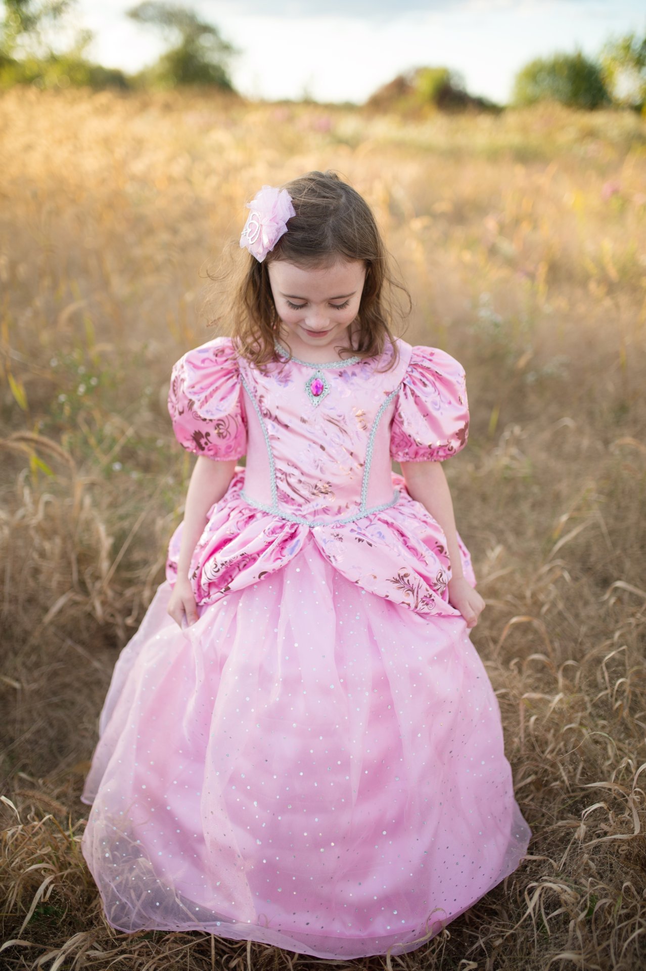 Déguisement robe de princesse rose