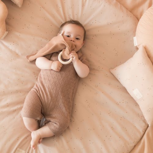 Tapis de jeu rond en coton bio magasin de jouet bébé et enfant saint pierre reunion