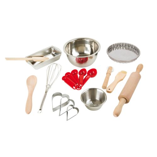 Set de pâtisserie Deluxe ustensile de cuisine accessoires jouet en bois magasin de jouet saint pierre 97410 La Réunion 974