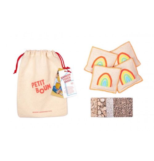 Pack de 4 sacs sensorielles jeu montessori magasin jouet bébé enfant saint pierre réunion 974 livraison toute l'ile