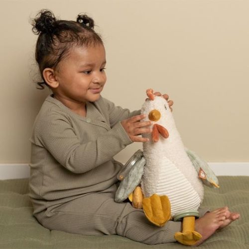 Peluche d'activité 25cm LITTLE FARM boutique de jouet enfant revendeur officiel Little Dutch saint pierre 97410 livraison la reunion 974