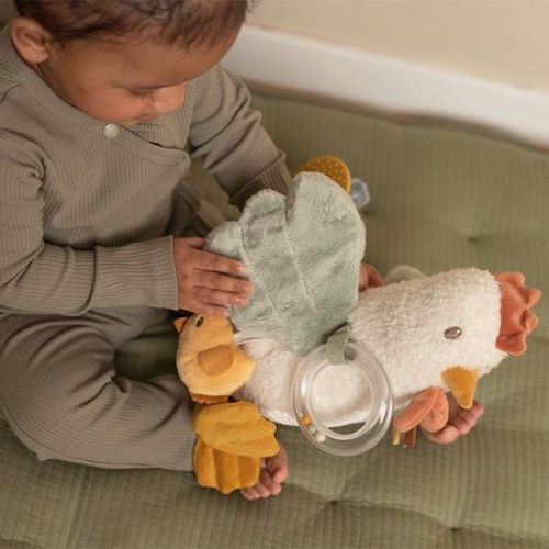 Peluche d'activité 25cm LITTLE FARM boutique de jouet enfant revendeur officiel Little Dutch saint pierre 97410 livraison la reunion 974