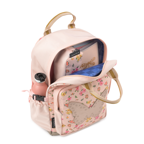 Sac à dos moyen PAPILLON LIBERTY ROSE Rentrée des classes primaire boutique pour enfant saint pierre 97410 ILE DE LA REUNION rentrée des classes écoles livraison 974 caramel et Cie