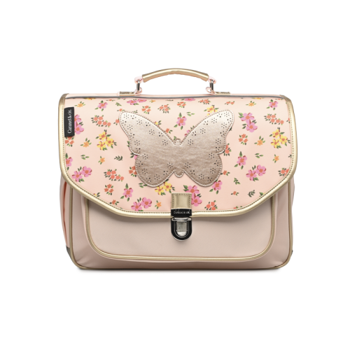 cartable 38cm PAPILLON LIBERTY ROSE Rentrée des classes primaire boutique pour enfant saint pierre 97410 ILE DE LA REUNION rentrée des classes écoles livraison 974 caramel et Cie